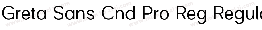 Greta Sans Cnd Pro Reg Regular字体转换